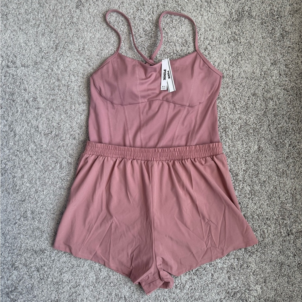 Victoria Secret Pink Ultimate Runsie Romper
